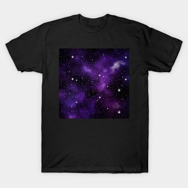 Galaxy space universe T-Shirt by Eric Okore